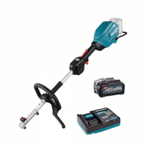 Аккумуляторный мотоблок XGT Makita UX01GZ + аккумулятор 4 Ач (BL4040) и быстрое зарядное устройство (DC40RA) в подарок