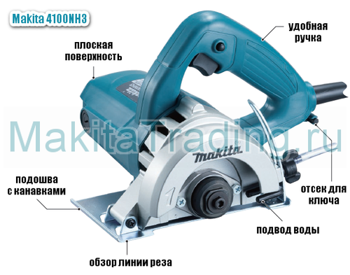 описание пилы makita 4100nh3