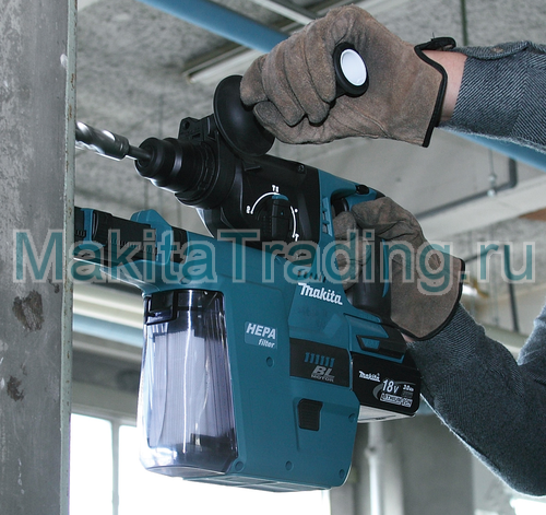 сверление перфоратором makita bhr242rfe