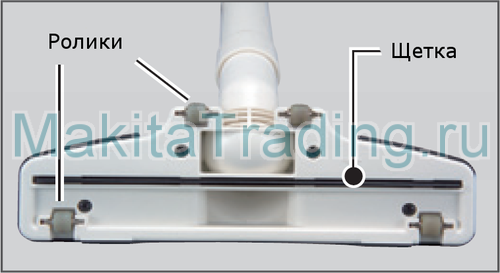 щетка для пола в пылесосе cl100dz