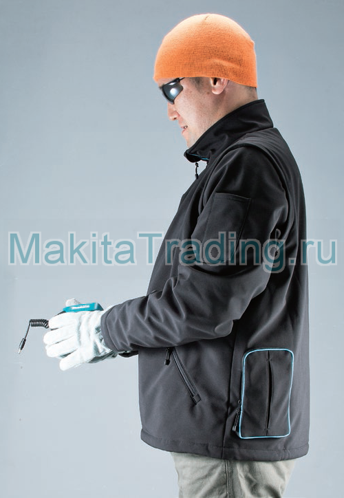 работа в термокуртке макита CJ100D
