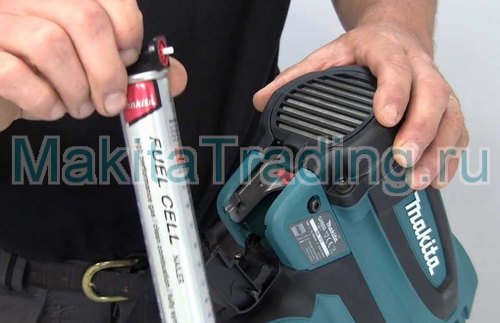 заправка штифтозабивателя makita GN420C